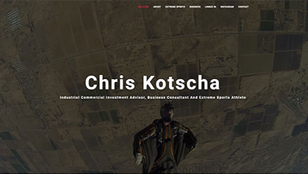 Chris Kotscha is an entrepreneur, an extreme sports enthusiast and an experienced commercial realtor.