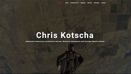 Chris Kotscha is an entrepreneur, an extreme sports enthusiast and an experienced commercial realtor.