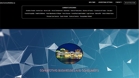 Connect Halifax is associated with Local Business Portal, a low cost Canadian online business directory.