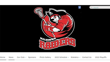 Kelowna Raiders Lacrosse team